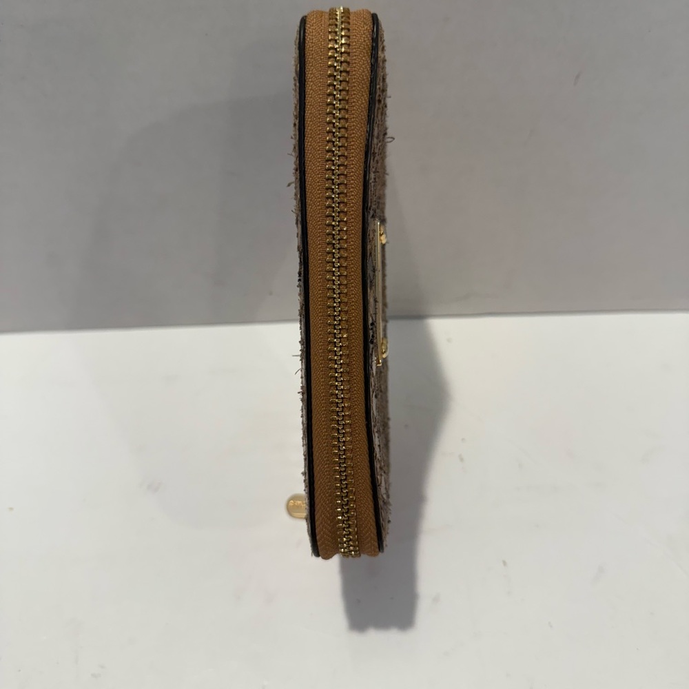 Euc Michael Kors Brown Python Snake Print Wallet - image 3